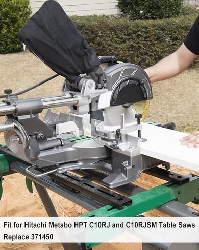 طاولة منشار زر الضغط على مفتاح Hitachi Metabo HPT C10RJ C10RJSM جدول منشار استبدال 371450 ، تصميم زر مقاوم للماء ، ومقاوم الغبار ، 6 دبوس in Kuwait