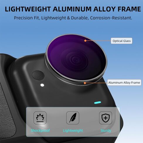 Lens Filter Set for Insta360 Go Ultra,Filter Kit for Insta360 Go Ultra Camera (UV) in Saudi Arabia