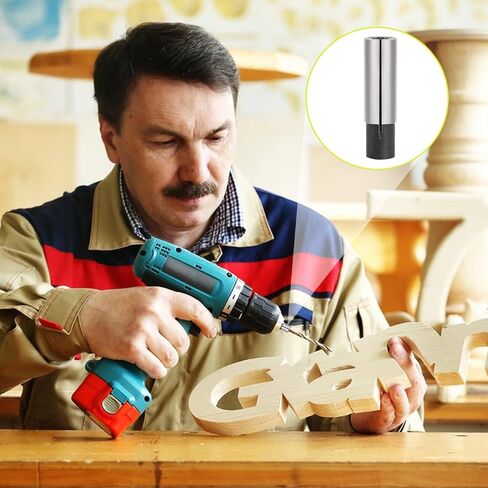 2 Pack 1/4" to 1/8" Collet Adapter, High-Carbon Steel 1/4 to 1/8 Router Collet Adapter Converter for CNC Lathe Router Cutter Milling Bit Collet Reducer in Saudi Arabia