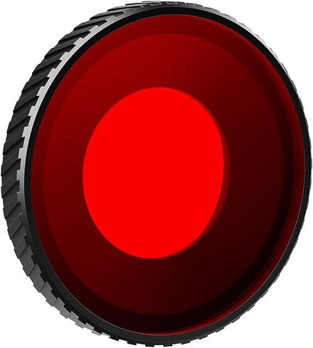 Diving Lenses Filter for DJl Osmo Action 5 Pro/4 Action Camera Waterproof Case Protective Shell Red Pink Purple Dive Filter Accessories (Red) in Saudi Arabia
