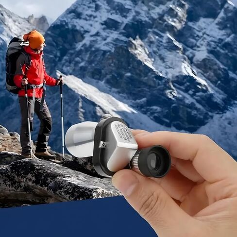 Monocular Compact Mini Telescope, Portable Handheld Mini Monocular for Adults, Tech Gadgets Perfect for Bird Watching, Fishing, Travel and Scenery. 10x20mm（Black） in Saudi Arabia