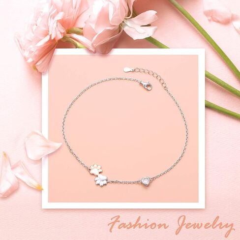 925 Sterling Silver Starfish Shell Anklet for Women Girls Adjustable Mermaid Tail Seaside Ankle Bracelet Boho Beach Foot Chain Charm Jewelry Birthday Gifts in Saudi Arabia