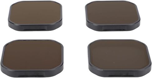 Yunir Lens Filter Set for Pro 2 Camera Accessories,HD Optical Glass ND8 ND16 ND32 ND64 Neutral Density HD Filter Lens Protective Protector Cover for Pro 2 Action Camera in Saudi Arabia