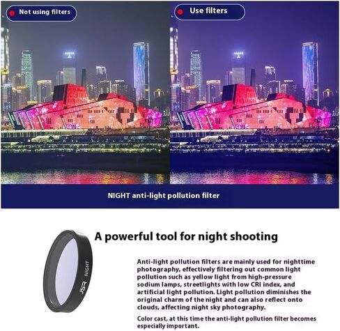 Lens Filter Kit for XTU X3 Camera Multi-Coated HD Optical Glass (UV+CPL+ND8PL+ND16PL+ND32PL+ND64PL) in Saudi Arabia
