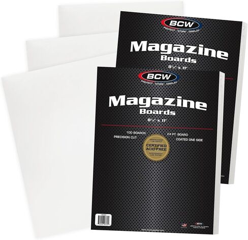 BCW Magazine Backing Board, 200 ct in Saudi Arabia