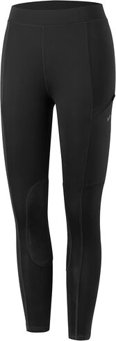 Willit Girls Horse Riding Pants Tights Kids Equestrian Breeches Knee-Patch Youth Schooling Tights Zipper Pockets in Kuwait