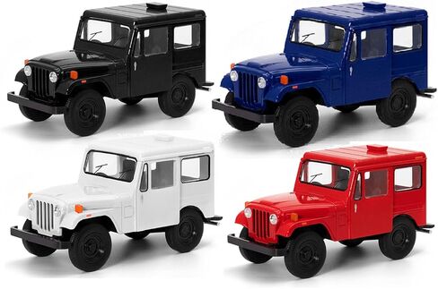 KiNSMART United States Postal Mail Truck 1971 Jeep DJ-5B White Edition 5" Die Cast Model Toy Car 1:26 Scale in Kuwait