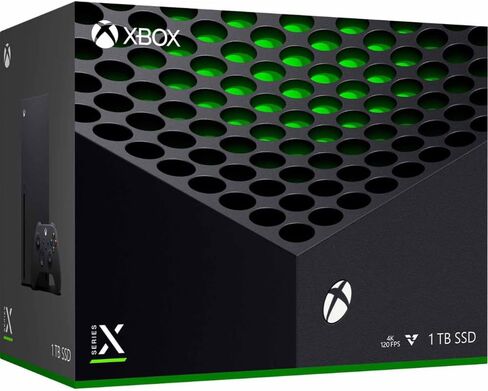 Microsoft RRT-00001 Xbox Series X 1TB SSD Gaming Console with Dual Controllers Bundle with 3 YR CPS Enhanced Protection Pack in Saudi Arabia