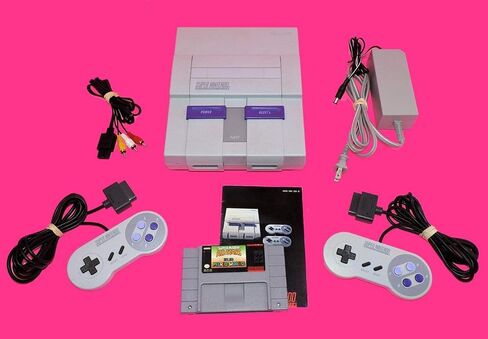 Super NES Mario Set with 5-Game Cartridge (Renewed) in Saudi Arabia