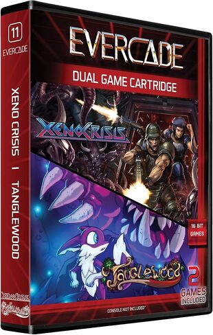 Blaze Evercade Evercade Xeno Crisis/Tanglewood Dual Game Cartridge - Electronic Games in Saudi Arabia