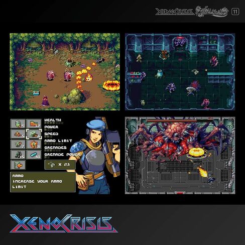 Blaze Evercade Evercade Xeno Crisis/Tanglewood Dual Game Cartridge - Electronic Games in Saudi Arabia