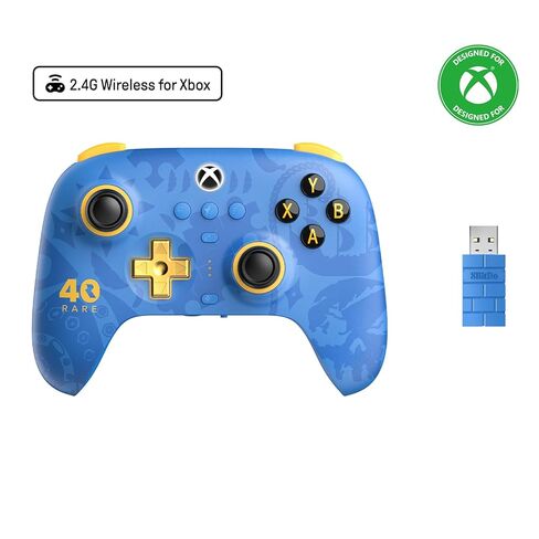 8BitDo Ultimate 3-mode Wireless Controller for Xbox, Hall Effect Joysticks, Pro Back Buttons, Compatibility with Xbox Series X|S & Xbox One, Apple, Windows PC & Android - Rare 40th Anniversary Edition in Saudi Arabia