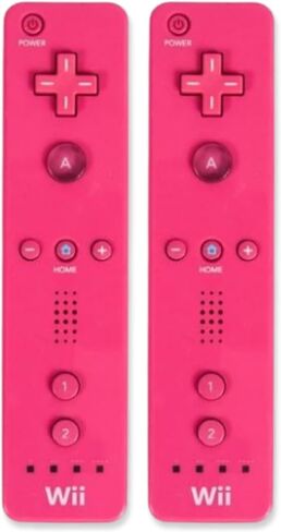 Wii Classic Remote - Wireless Bluetooth Game Controller - Official Wii and Wii U Compatible - 2 Pack (Renewed) (Black) in Saudi Arabia