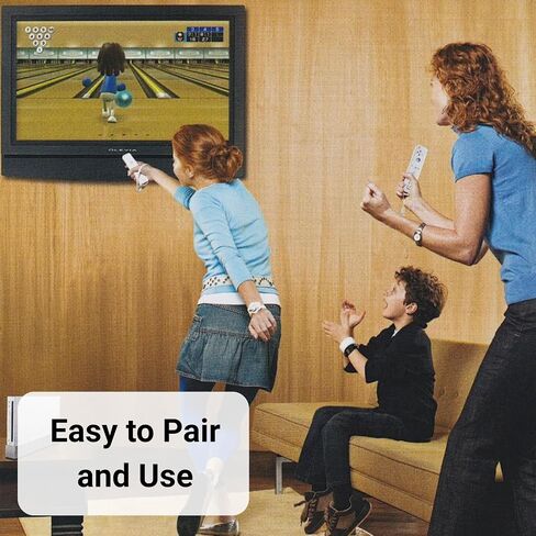 Wii Classic Remote - Wireless Bluetooth Game Controller - Official Wii and Wii U Compatible - 2 Pack (Renewed) (Black) in Saudi Arabia