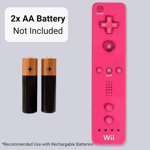 Wii Classic Remote - Wireless Bluetooth Game Controller - Official Wii and Wii U Compatible - 2 Pack (Renewed) (Black) in Saudi Arabia