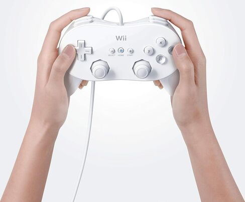 Wii Classic Controller Pro - White (Renewed) in Saudi Arabia