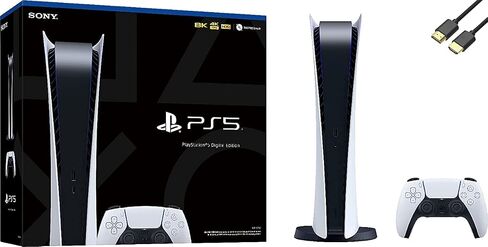 أحدث محطة لعب 5 Digital Edition PS 5 Gaming (Disc Free) (متجدد) in Saudi Arabia