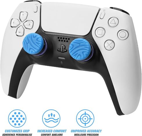 6 أجهزة كمبيوتر حلقات دقة ل PS5 ، و AIM Enhancement Kit لـ PlayStation 5 (PS5) و PlayStation 4 (PS4) ، وأداء الإبهام ، و 2 راهبة و 2 من الارتفاع الأسود والأسود والأرجواني in Kuwait