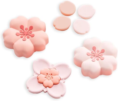 Geekshare Sakura Cross D-Pad Caps Caps Thumb Grip Set متوافق مع Switch 2 ، أزرار مفتاح Abxy Cover Cover for Switch 2 ، Cherry Pink in Saudi Arabia