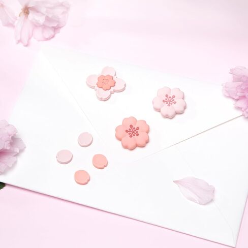 Geekshare Sakura Cross D-Pad Caps Caps Thumb Grip Set متوافق مع Switch 2 ، أزرار مفتاح Abxy Cover Cover for Switch 2 ، Cherry Pink in Saudi Arabia