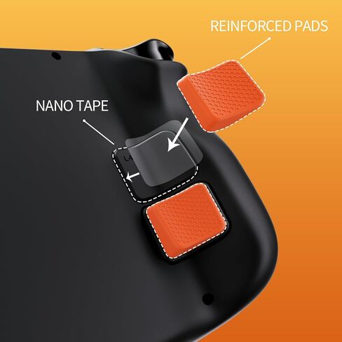 PlayVital Back Button Enhancement Set for Steam Deck LCD, Grip Improvement Button Protection Kit for Steam Deck OLED - 2 Different Thickness in Saudi Arabia