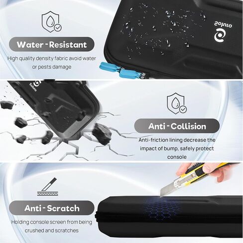 Solura 5-in-1 PS PORTAL CASE-مجموعة ملحقات بوابة PlayStation مع حالة سفر EVA ، غطاء وحدة التحكم ، واقي الشاشة ، قبضة الإبهام وقبعات الأزرار-لبوابة PS5 ، الأسود in Saudi Arabia