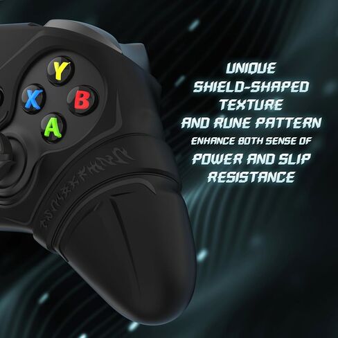غطاء تحكم السيليكون Playvital لسلسلة Xbox Series X/S مع قبعة وملصقات Thumbstick- RUTERS EDITION SLIP GIRP SNOW ، واقي مقاوم للصدمة لوحدة التحكم اللاسلكية Xbox Core (أبيض) in Kuwait