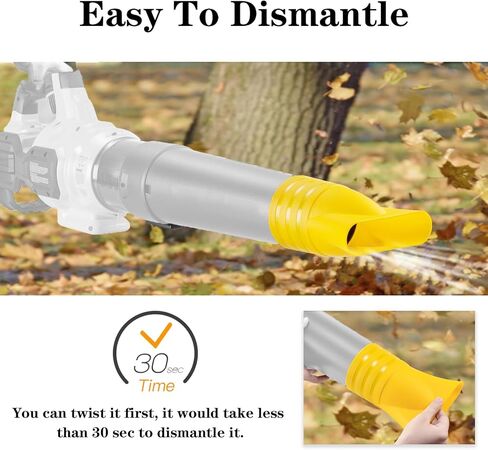 Flat Nozzle for DeWalt 60V MAX Flexvolt Leaf Blower Flat, Work for DeWalt DCBL772X1 & DCBL772B & DCMBA572(1 Pack, no Tool) in Kuwait