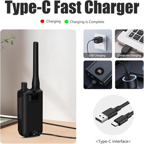 Baofeng UV-5R Mini ثنائية الراديو البرتقالي BF-5R MINI Walkie Talkie Bluetooth الطاقة القابلة للتعديل نسخ التردد الحجم الصغير 999 النوع C من النوع الأربعة ألوان لحم الخنزير المحمول (الأخضر) in Kuwait