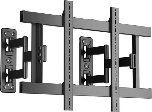 Full Motion Corner TV Wall Mount for 37-100 inch TVs，Heavy Duty 176 lbs,Extension & Swivel Articulating Arm & Tilt,Universal Wall Mount,VESA from 100x100 to 850x600 in Saudi Arabia