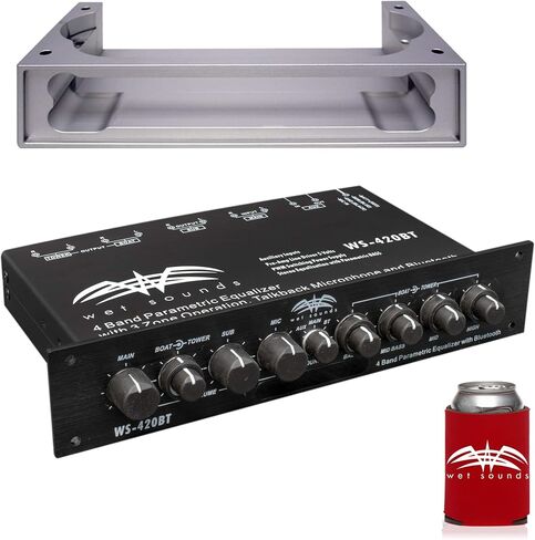 الأصوات الرطبة WS-420BT 3-Zone Bluetooth Equalizer مع WS-Btequdm-S Silver تحت MATH MOUNT in Saudi Arabia