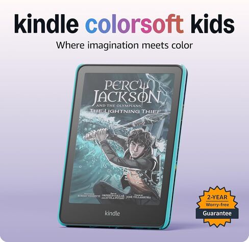 Amazon Kindle Colorsoft Kids (16 GB) – First Kindle for kids in color, with cover - Fantasy River in Saudi Arabia