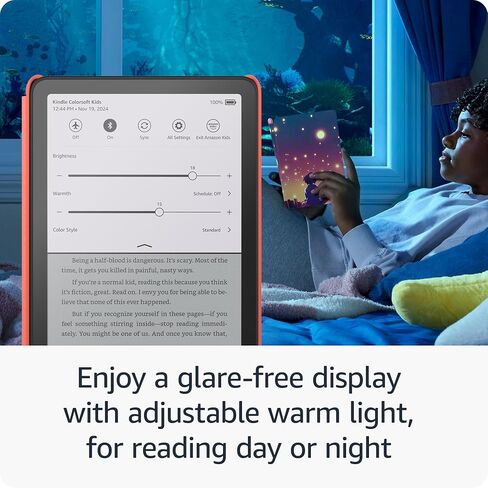 Amazon Kindle Colorsoft Kids (16 GB) – First Kindle for kids in color, with cover - Fantasy River in Saudi Arabia