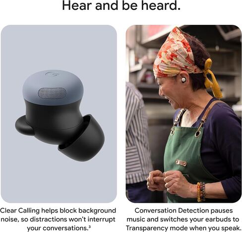 Google Pixel Buds Pro 2 - Wireless Bluetooth Earbuds - Hazel | Pro-level Active Noise Cancellation, help from Gemini, twist-to-adjust fit, 30-hour battery, Adaptive Audio in Saudi Arabia