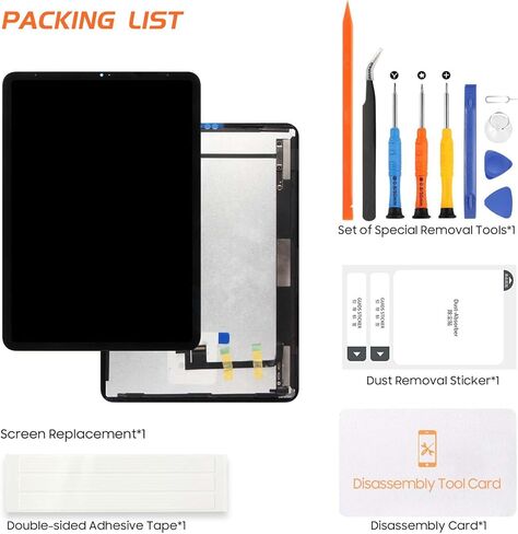 for iPad Pro 11 2018 Screen Replacement for iPad Pro 11 1st/ 2nd Gen 2020 LCD Display A1980 A2013 A2068 A2228 A2228 Screen Replacement Digitizer Touch Assembly Repair Parts in Saudi Arabia