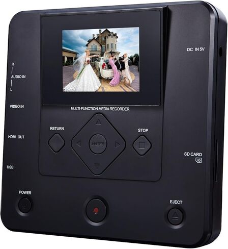 Protis Multi-Function Media Recorder PT1190/DVD مسجل محدث/فيديو وبيانات حرق/ميلا في الغالون وتنسيقات/AV في/USB/SD CARD/HDMI in Saudi Arabia
