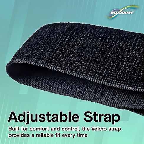 Boxwave Holster متوافق مع Sony NW -A55 - ActiveStretch Sport Carrly ، شارة قابلة للتعديل للتمرين والجري - Jet Black in Kuwait