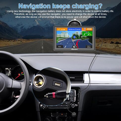 GPS Navigator للسيارة ، آخر 2025 خريطة 7 بوصة الشاشة التي تعمل باللمس ، واتجاه الصوت الحقيقي المنطوق بدوره يذكر نظام الملاحة للسيارات ، ونظام تحديد المواقع العالمي (GPS) مع السرعة وتحذير الضوء الأحمر in Kuwait
