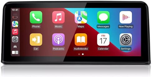 10.25 "شاشة CarPlay لـ BMW E70 E71 2010-2013YEAR CIC SYSTEM ، جهاز استقبال لراديو السيارات متعددة الوسائط Android Auto Auto ، GPS in Kuwait