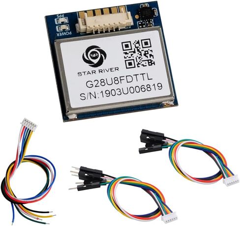 G28U8FDTTL GPS Glonass Receiver Module QMC5883L Compass w/Flash Ceramic Antenna 9600bps 1Hz NMEA-0183 M8 Chip for Arduino Flight Control in Saudi Arabia