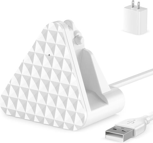 محطة شحن Ray Ban Meta - شاحن بديل لنظارات Ray -Ban Meta - USB A Type Organizer Dock Stand for Wayfarer Skyler Headliner ، مع Adapter (Black) in Kuwait