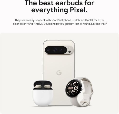 Google Pixel Buds Pro 2 - سماعات أذن Bluetooth اللاسلكية مع إلغاء الضوضاء النشط المؤيدة للمستوى - تم تصميمه لمساعد Gemini AI - Moonstone (نموذج 2025) in Saudi Arabia