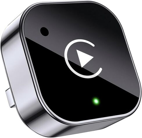 2025 تم ترقية محول Carplay Wireless و Android Auto Adapter ، Mini & Carplay Wireless Dongle لـ iOS 10 Android 11 وما فوق (أسود) in Kuwait