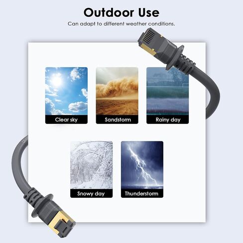 Starlink Cable 150FT, CMX CMR Rated, Direct Burial, UV Resistant, Outdoor/Indoor for Starlink Standard 4/ 4X/ Gen 3/ V4/ V5 in Saudi Arabia