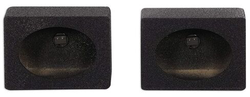Rockville Pair RS6X9BL 6x9 Wedge Seeded Care Speaker Fox Fox ، Pedliner Finish ، Universal Fit ، MDF متين ، للسيارة ، الشاحنة ، الصوت البحري in Saudi Arabia