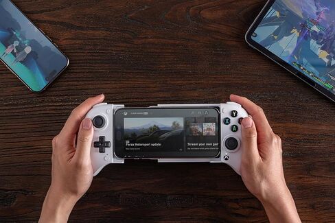 وحدة تحكم ألعاب Mobile 8Bitdo Ultimate لـ iPhone و Apple و Android و Xbox Cloud Gaming و Bluetooth Gamepad مع Hall Effect Bowsticks و Pro Back Backs و Swo Seconed (Black) (Black) in Kuwait