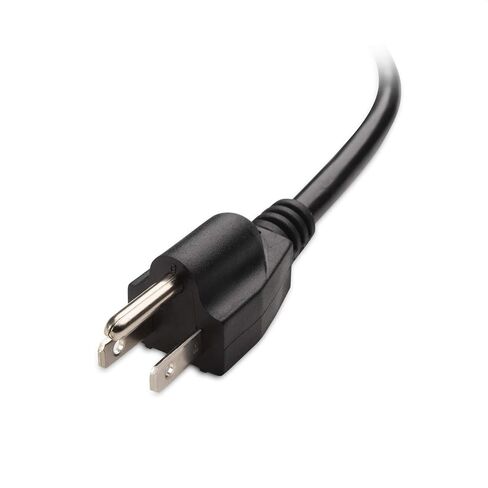 Cable Matters 2-Pack 4 Outlet Power Splitter Cord - 1.5ft, NEMA 5-15P to NEMA 5-15R Y Power Cord Splitter, 16 AWG Outlet Saver, 4 Way ExtensionCord, 1.5 Feet in Saudi Arabia