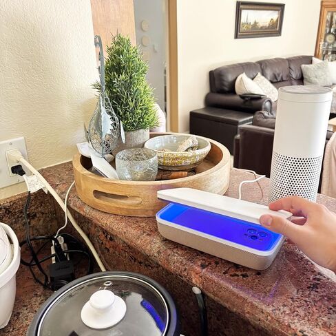 UV Sanitizer Box – Cleanse Crate UV Sanitizer for Smartphones and More | Large Capacity | Fast Disinfection | in Saudi Arabia