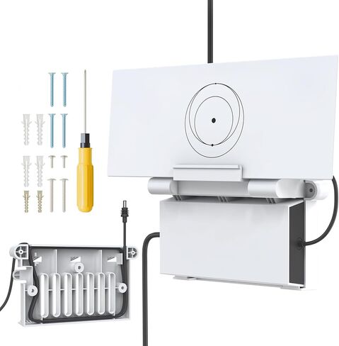 2 in 1 Starlink Gen 3 Router Mount & StarLink Gen 3 Power Supply Holder, Starlink Mesh Router Wall Mount Bracket for Indoor RV, Star Link V3 Mounts Accessories Space Saving in Kuwait