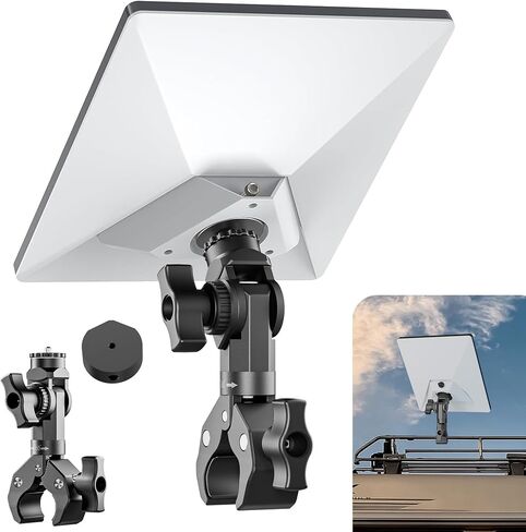 2025 New Version Starlink Mini Pole Mount - Aluminum Alloy Adjustable Non-Ball Joint Clamp, Compatible with RV Yacht Camper (SPX-04176000-501) in Saudi Arabia